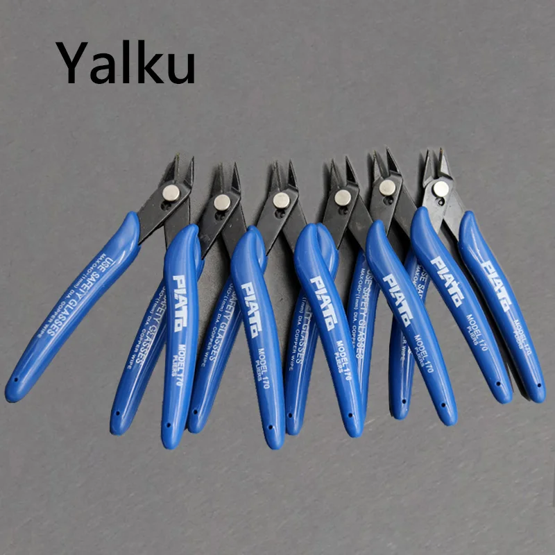 

Electrician Pliers Wire Stripper DIY Diagonal Pliers Side Cutting Nippers Wire Cutter Anti-slip Mini Diagonal Pliers Hand Tool