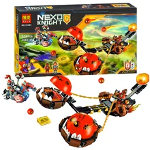2016 New Arrivals LEPIN Blocks Knights Beast Master’s Chaos Chariot Minifigures Buildable Figures Toys For Children