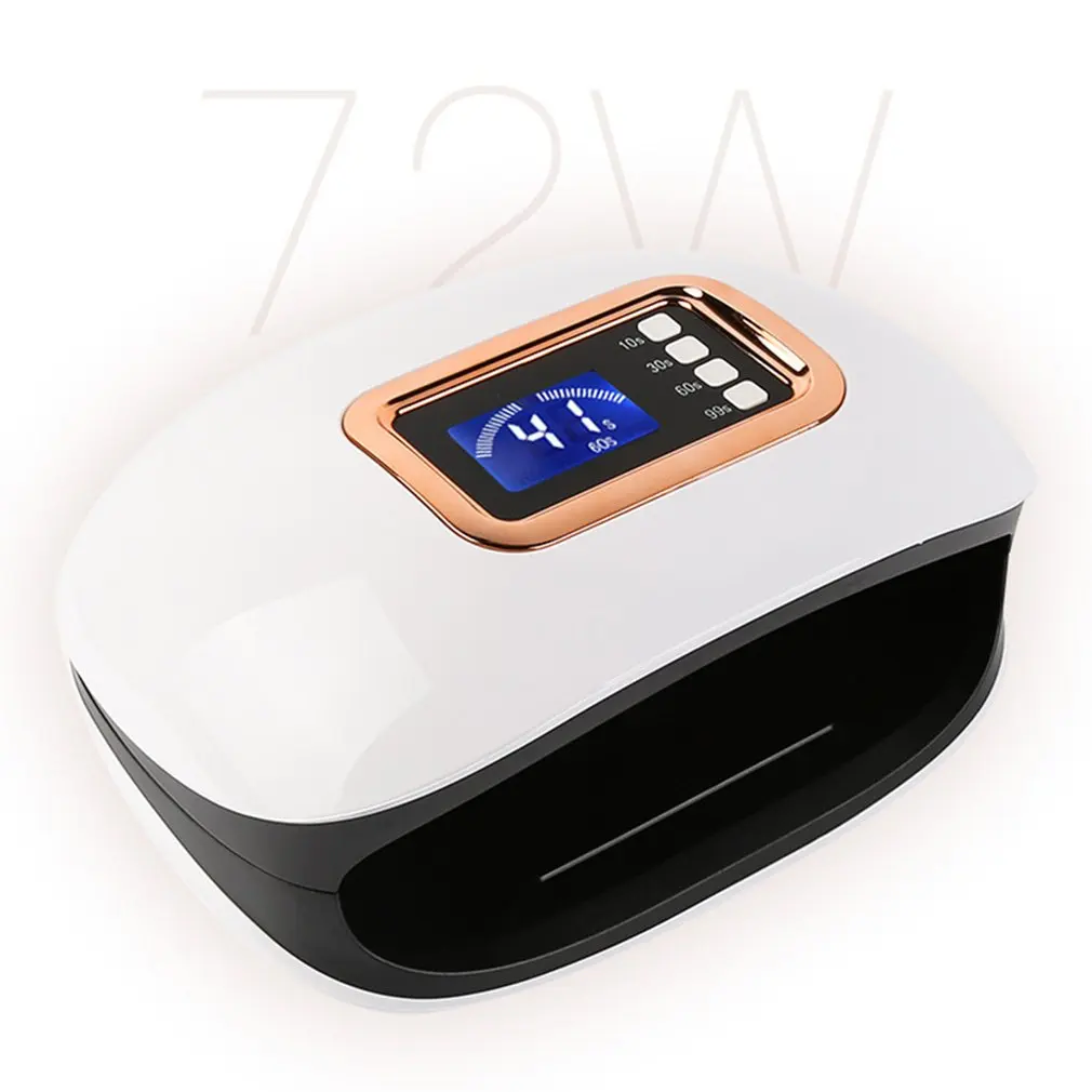 

Sun Light Nail Lamp Led Smart Nail Machine 72 Watts Two-Hand Dryer Smart Beauty Products Nail Landscaping Tools