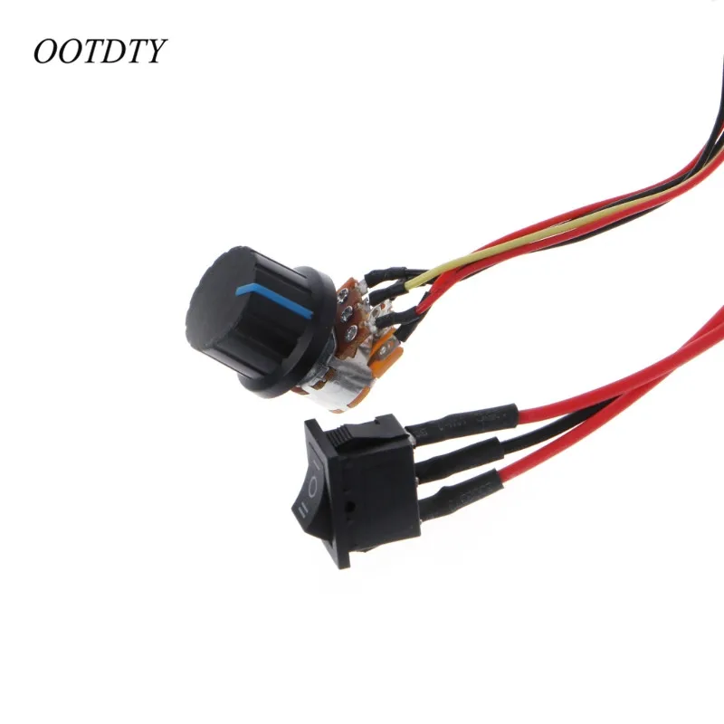 Ootdty DC 10-50V Мотор регулятор скорости Реверсивный ШИМ реверсивный переключатель управления