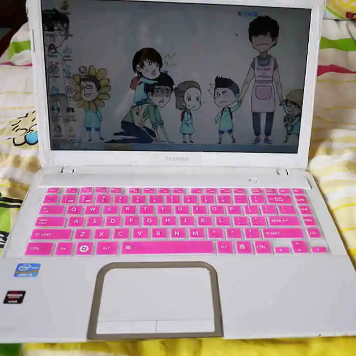 Новый силиконовый чехол для клавиатуры Toshiba Satellite L830 L800 M800 M805 L40-A S40D-A S40T-A M40t-AT02S M40-A |