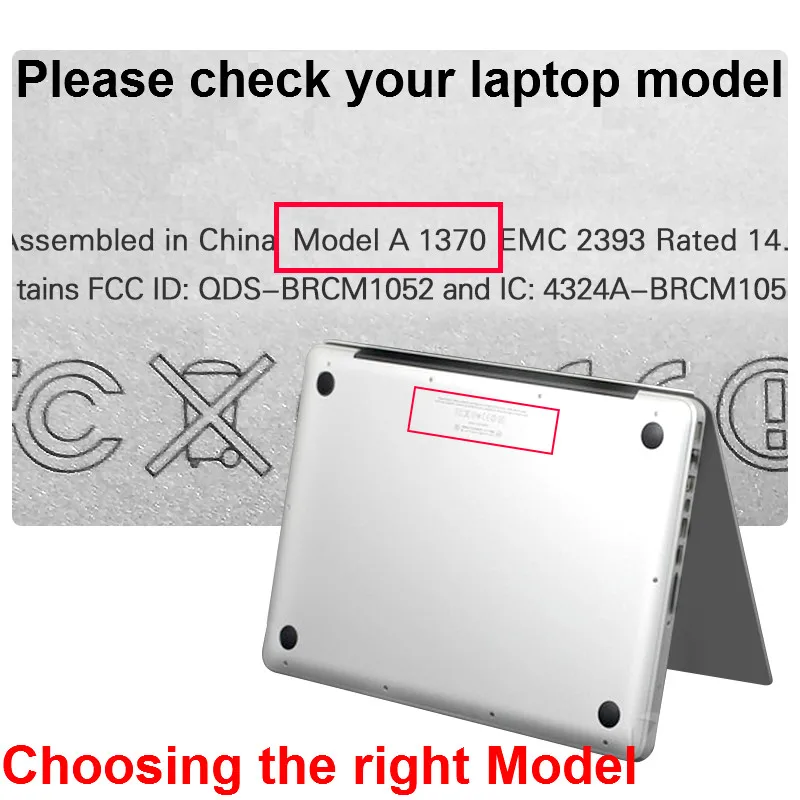 Чехол для ноутбука MacBook Air Pro retina 11 12 13 15 17 защитная наклейка для ноутбука Mac A1708 A1707 A1297 A1369 Защитная крышка