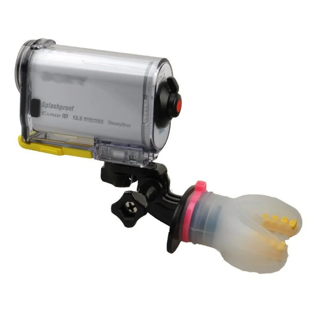 Bocca Montaggio Connection Kit Per Sony Action Cam Sport Nautici Hdr-As200V Hdr-As50 Come