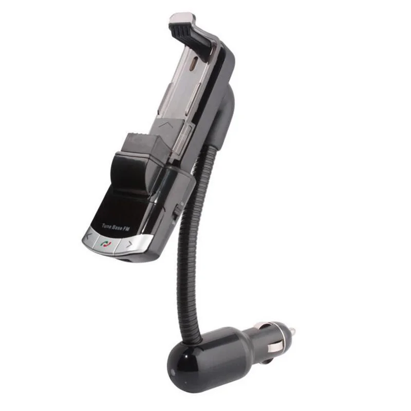 Multi Bluetooth Car Kit Phone Holder Original BT8118 BT Handfree Calling FM Transmitter with USB Charger Support Music Playing
