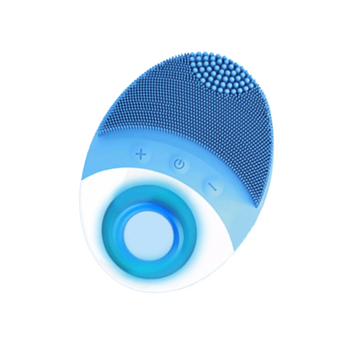 Electric Silicone Face Cleanser Wireless Charging Vibrate Pore Clean Cleansing Brush Massager Facial Vibration Skin Care Spa | Красота и