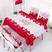 Nordic Style Waterproof Floral Table Cloth for Coffee Dining Home Kitchen Wedding Decoration Table Cover Dustproof Tablecloth