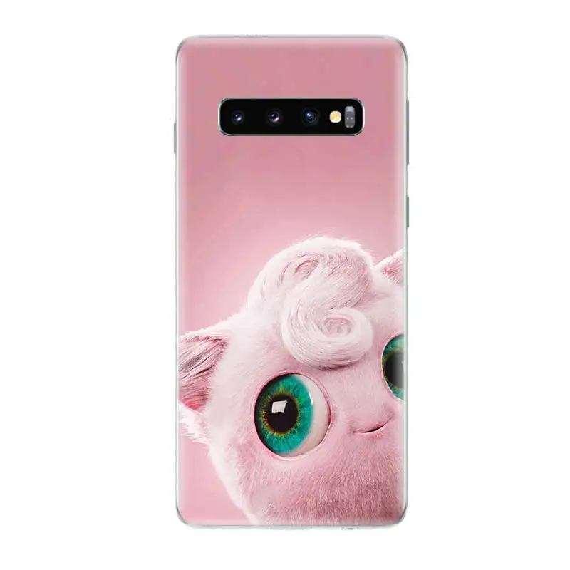 Пикачу фильм популярный мягкий чехол для телефона samsung Galaxy S10 плюс S10E A50 A70 A30 A10 A20E