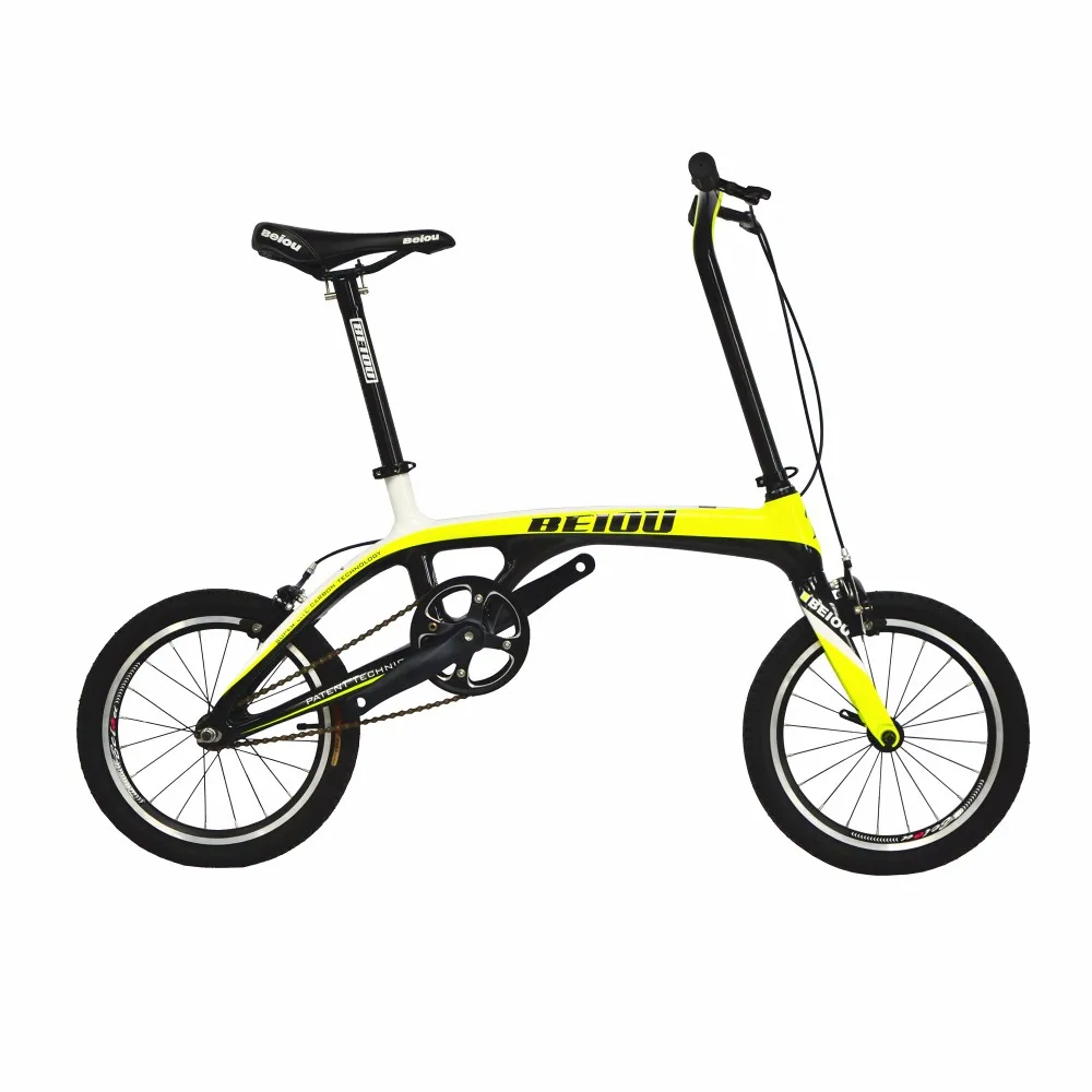 Flash Deal BEIOU Sports Downtown Carbon 1 Speed Complete Bicycle Comfort Bike 16-Inch Wheels Ultra Superlight Urban Bike 15.2lb BO-CB006 8 Flash Deal BEIOU Sports Downtown Carbon 1 Speed Complete Bicycle Comfort Bike 16-Inch Wheels Ultra Superlight Urban Bike 15.2lb BO-CB006 8