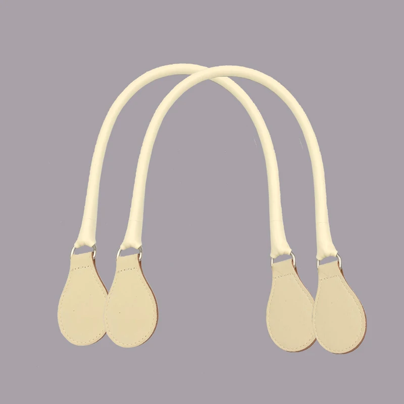 Faux Leather round handles Belt Handle D Buckle Drops for Classic Mini Obag Basket Bucket City Chic O Bag Handbag accessories wristlet beads
