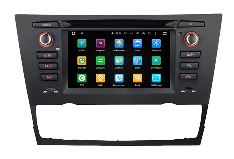 Perfect Android 8.0 Car DVD Player for BMW 3 Series E90 E91 E92 E93 with GPS Navigation Radio BT USB SD WIFI Audio Stereo 4Core 4G + 32G 2