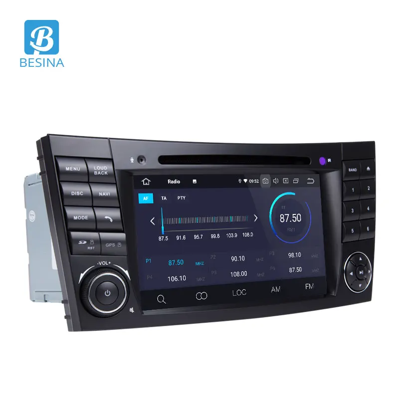 Flash Deal Besina Android 9.0 Car DVD Player For Mercedes Benz E Class W211 CLK W209 CLS W219 W46 GPS Navigation Wifi Multimedia Car Radio 2