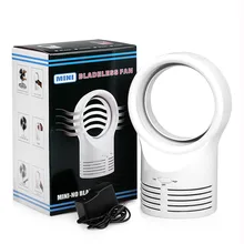 Отрицательные ионы без лопасти Настольный вентилятор творческий Настольный вентилятор Ventilador Портативный вентилятор Применение для Офис общежитие отель