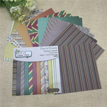 

24 sheet 6"X6"Enjoy the everyday the flower patterned paper Scrapbooking paper pack handmade craft paper craft Background pad