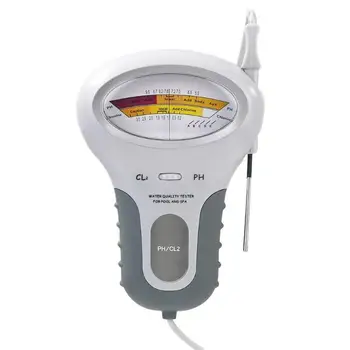 

PC102 CL2 Chlorine Water Quality Tester Set Portable Swimming Pool PH Meter