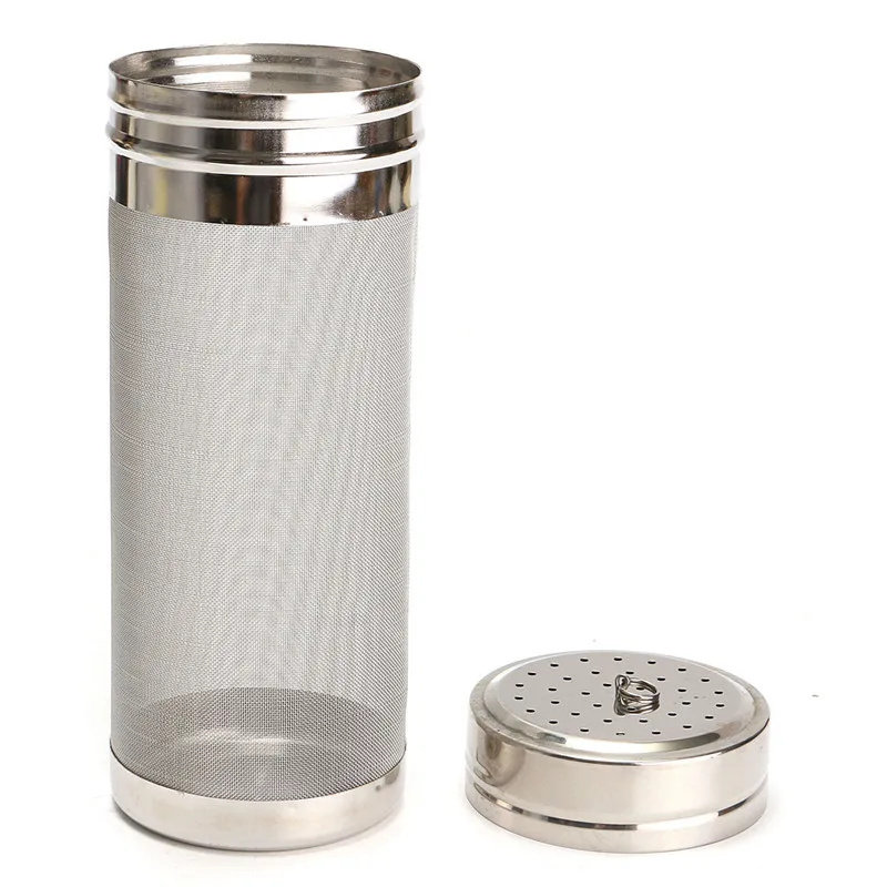 300 Micron Mesh Home Brewing Beer Stainless Steel Filter Dry Hop Spider Hopper for Cornelius Kegs Corny Keg Home Brew