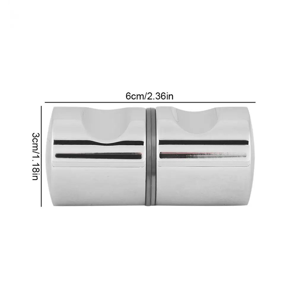 Новая хромированная ручка из алюминиевого сплава для дома для ванной для душа Аксессуары для стеклянных дверей#1#2#3 опционально