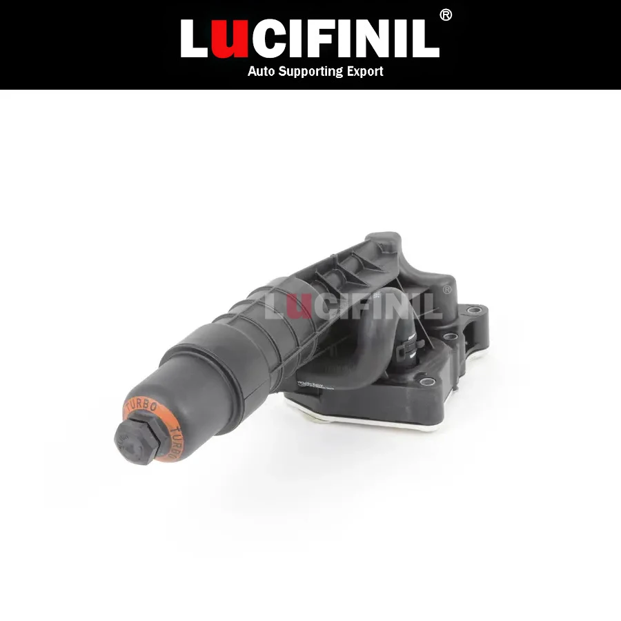 Best Price LuCIFINIL Oil Coolant Module Engine Oil Cooler Filter Cartridge Module Housing Gasket Fit Mercedes SLK250 C250 2711801410