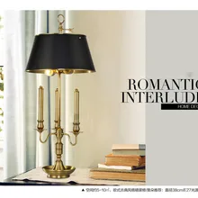 Традиционный антикварный стиль настольные прикроватные лампы 90013 T