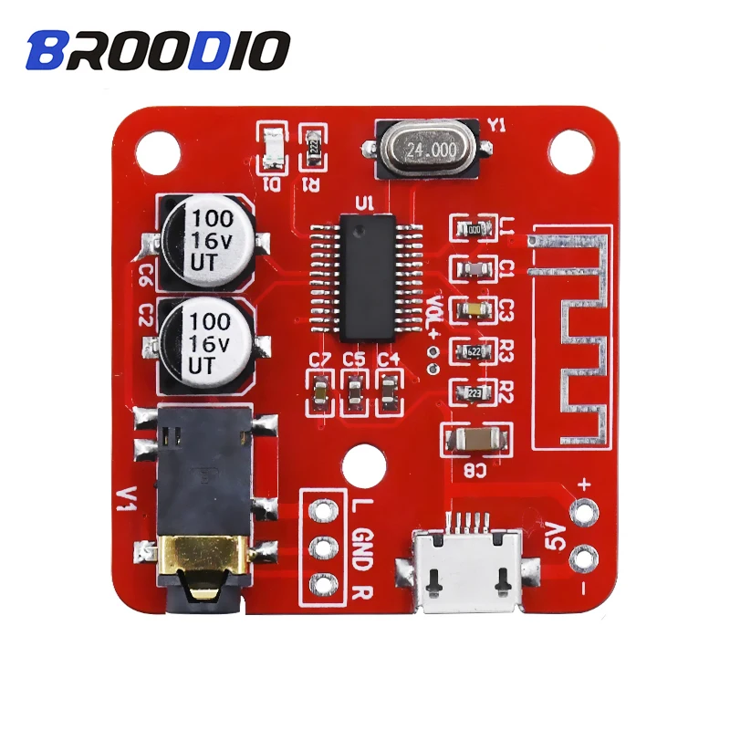 

MP3 Bluetooth Decoder 4.2 Lossless Audio Decoding Player Board DIY Car Accessories Sound Amplifier Module For Speakers Stereo