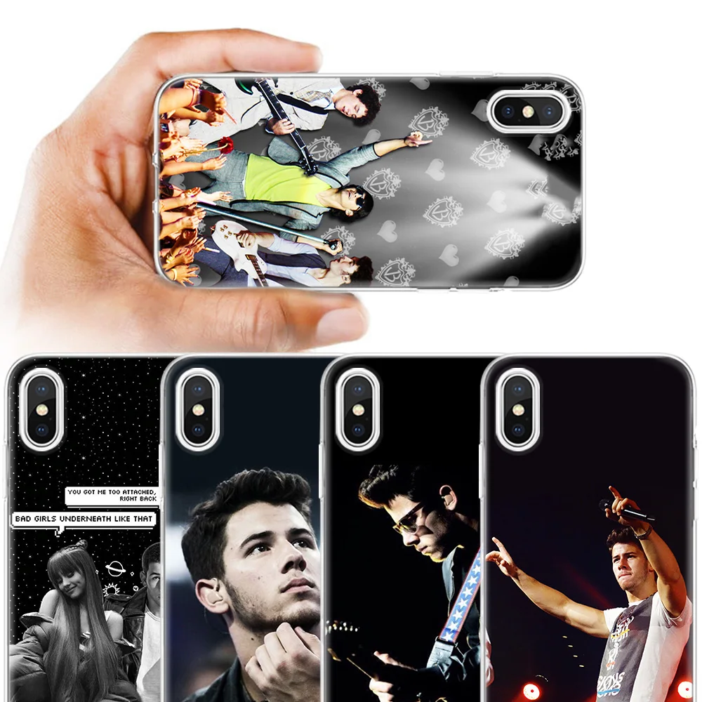 

Jonas Brothers Nick Pattern Case For iPhone 7 5 5S SE 5C 6 6S 8 6/6S 7/7S 8/8S Plus Case For iPhone 11 11Pro X XR XS MAX Case