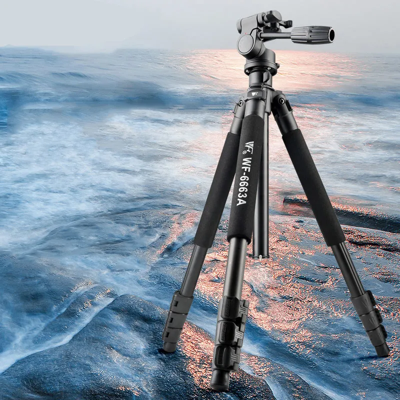 Weifeng-WF6663A-Tripods-Three-Magnesium-Alloy-Tripod-Travel-Professional-Portable-Monopod-Tripod-For-Camera(1)