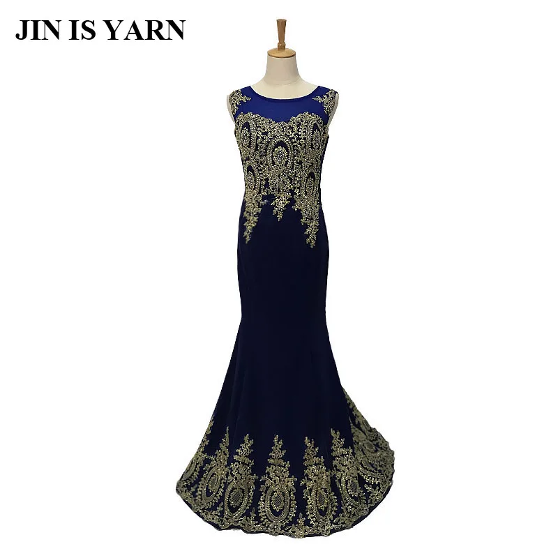

Free shipping new autumn and winter 2016 Slim lace long section of elegant shoulder custom dress trailing