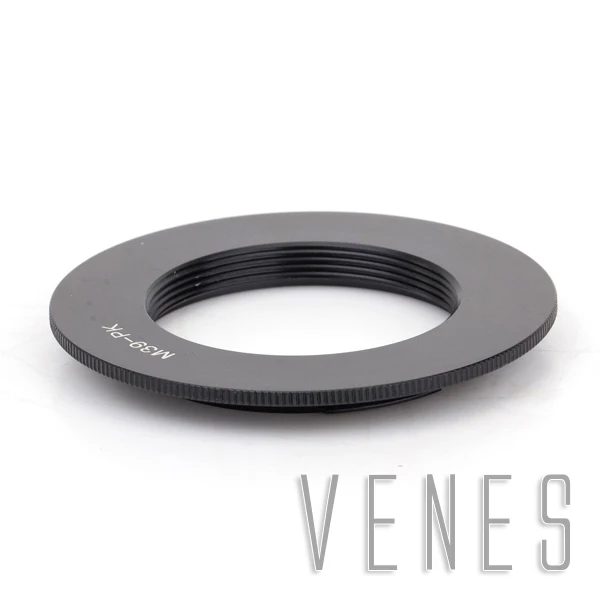 Lens Adapter Suit For Leica M39 Lens to Pentax K Mount Camera Adapter Ring Black