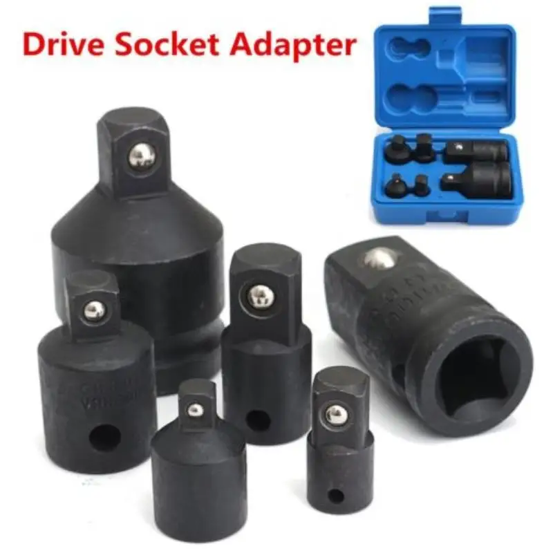 

1/4 3/8 1/2 3/4 inch Air Impact Socket Adapter Spanner Wrench Heavy Duty Socket Adapter Reducer Air Impact Adapter Set