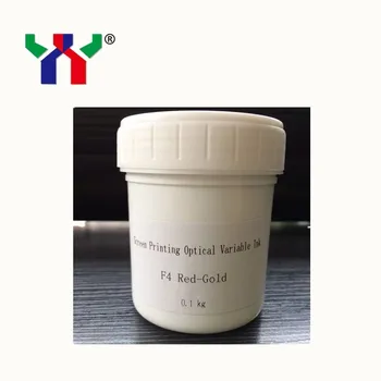 

F4 Brown Red to Gold Screen Printing Optical Variable Ink for Plastic,0.1KG