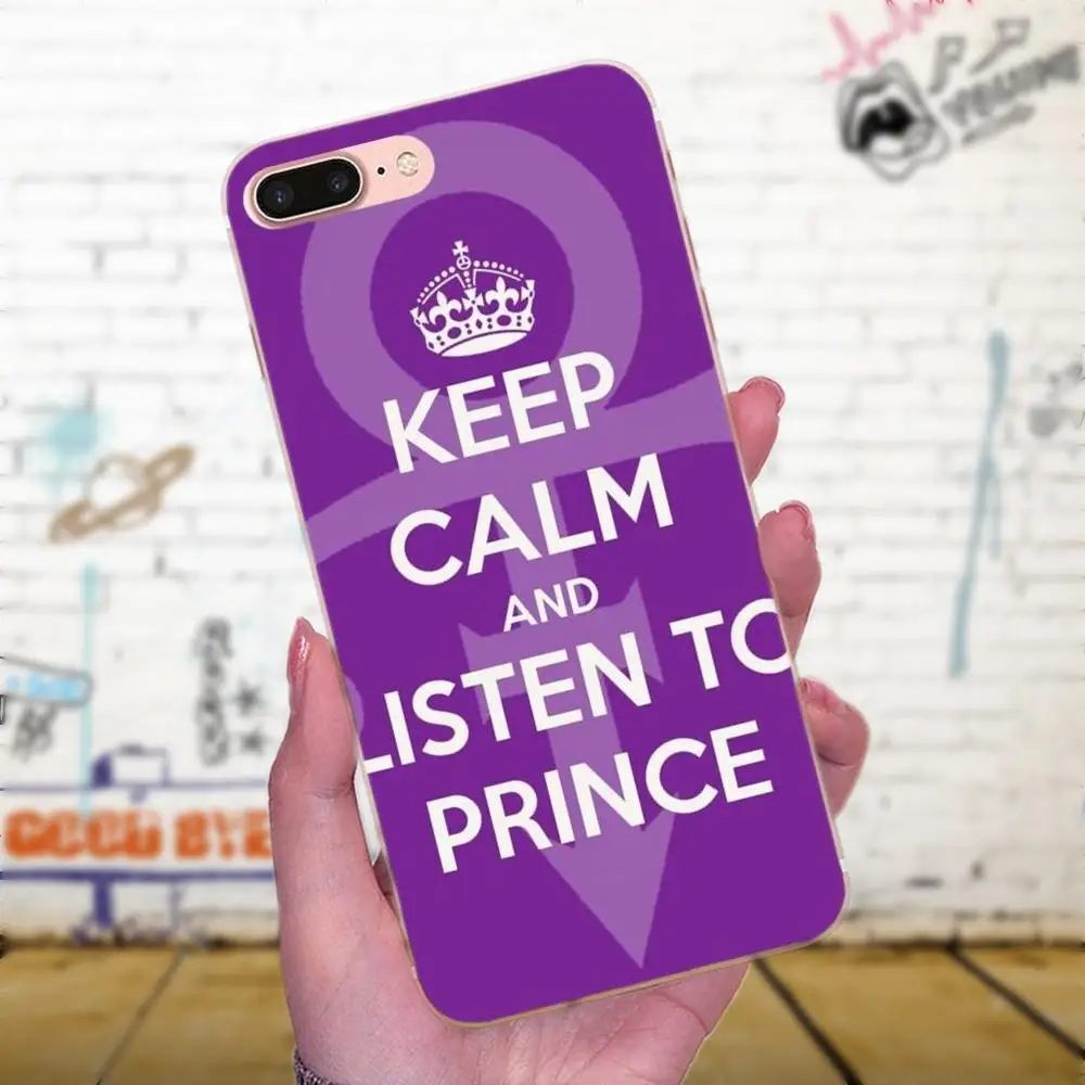 Prince Rogers Nelson Smart для Apple iPhone X XS Max XR 4 4S 5 5C 5S SE 6 6S 7 8 Plus Мягкий Силиконовый ТПУ