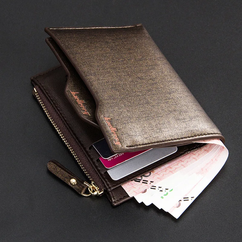 Casual Men Wallets Bifold Wallet ID Card Holder Coin Purse Pockets