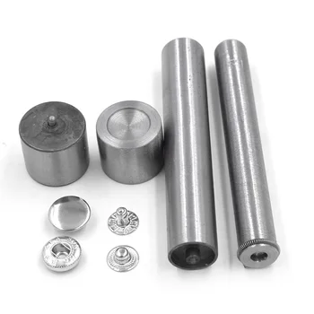 

50sets snaps+ Hand knock die Metal buckle installation Rivets metal snaps.Press machine moulds Dies Button installation tools
