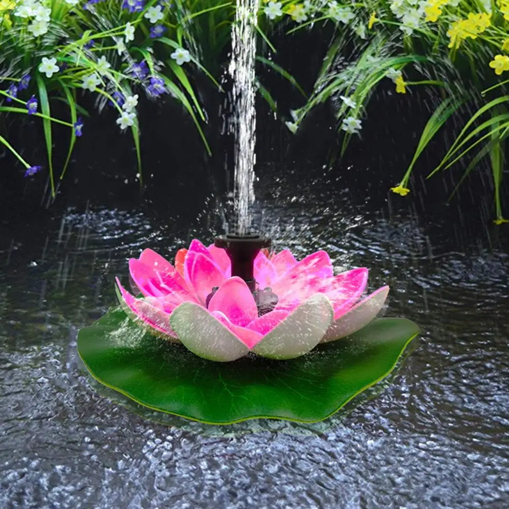 

LED 3W Solar Birdbath Fountain Solar Panel Kit Submersible Water Pump For Pool Pond Garden Fish Tank Aquarium Water Displays