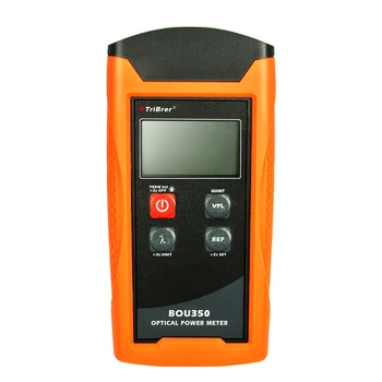 

Tribrer BOU350C-V10 -50dBm~+26dBm Fiber Optic Tool Optical Power Meter with 10mw Visual Fault Locator