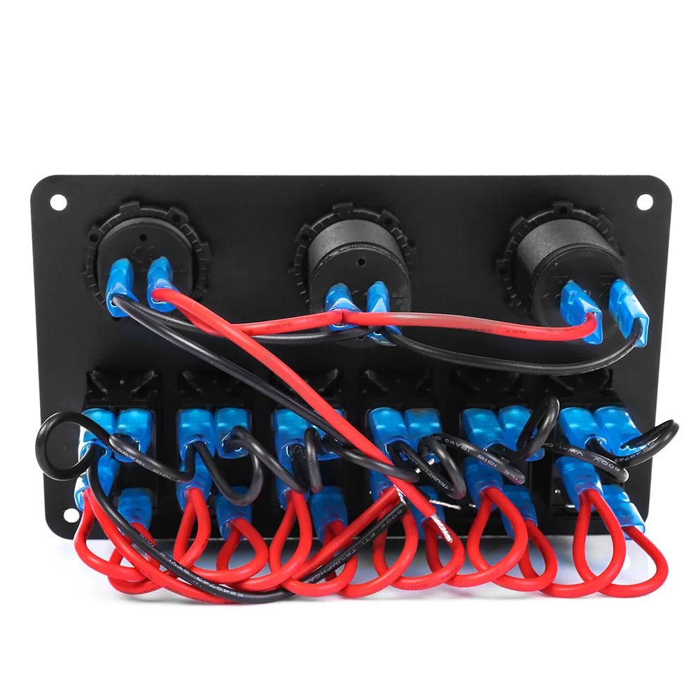 Новое поступление автомобиль 5 Pin двойной светодиодный фонарь USB зарядное