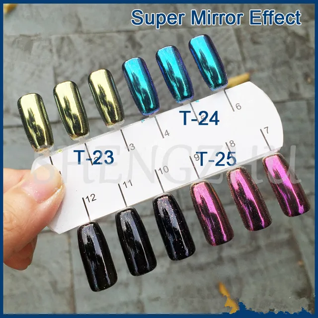 50g Chameleon Chrome Nails Powder Holographic Mirror 50g Chameleon Chrome Nails Powder Holographic Mirror Pigment Sequins Nail Art Glitter Gel