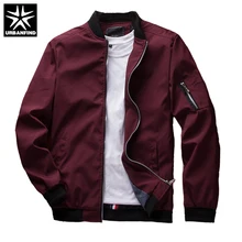 Männer 2017 Fahsion Neue Jacken Mann Lässig Einfarbig Mäntel Schwarz/rot/Blau Frühling Herbst Männlichen Wasserdichte Oberbekleidung Größe M-4XL