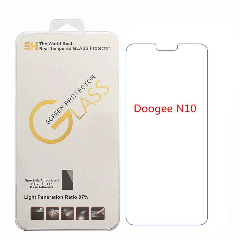 2.5D 9H закаленное стекло Для Doogee N10 5,8" Стеклянная защитная Пленка Для Doogee N10 Защитная пленка для экрана