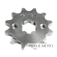 Front Sprocket Chain 420-12T 50cc 125cc Motorcycle ATV Engine Parts