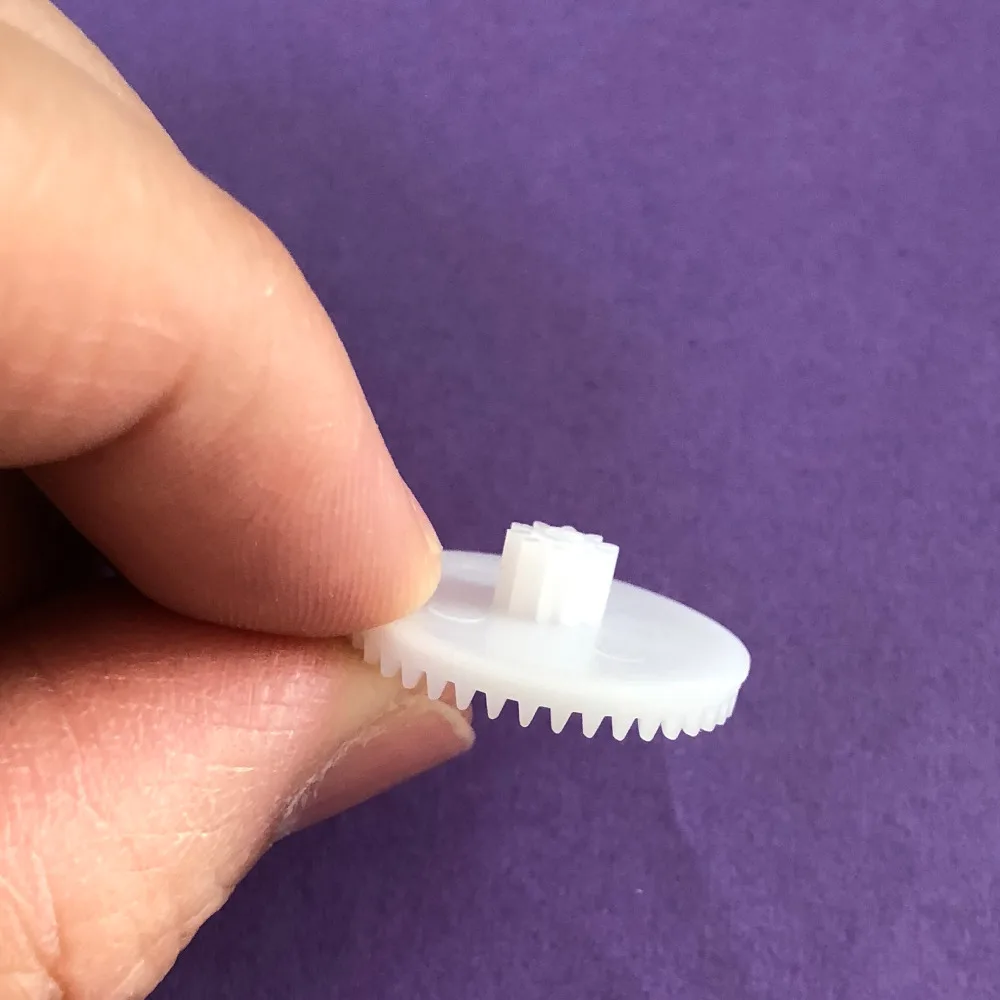 10 pcs/lot C40102B Plastic Reduction Crown Gear Rack Bevel Gear Model DIY Toys Parts