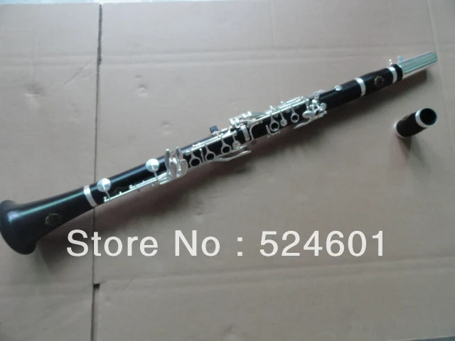 Cheap Wholesale manufacturers A beautiful gift  performance drop B tuning, red sandalwood, ebony clarinet Clarinet silver plated keys