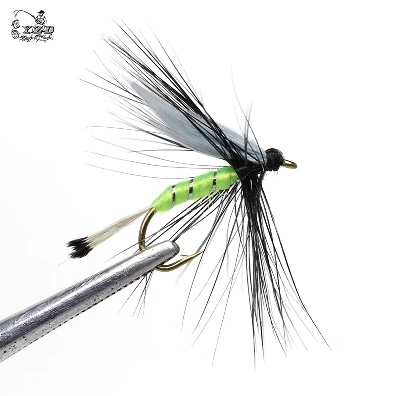 Набор приманок для рыбной ловли нахлыстом 225 шт.|dry fly|for troutnymph flies |