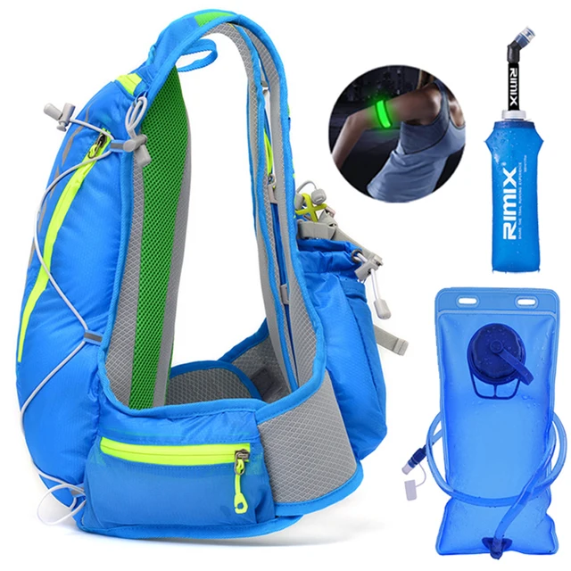 US $5.99 Lightweight Running Hydration Vest Backpack 15L Outdoor Trail Running Marathon Cycling Hiking Climb