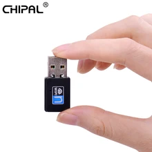 CHIPAL 150 Мбит/с мини USB WiFi адаптер беспроводная сетевая карта антенна LAN Ethernet Wi-Fi приемник 802.11n/g/b для ПК настольный ноутбук