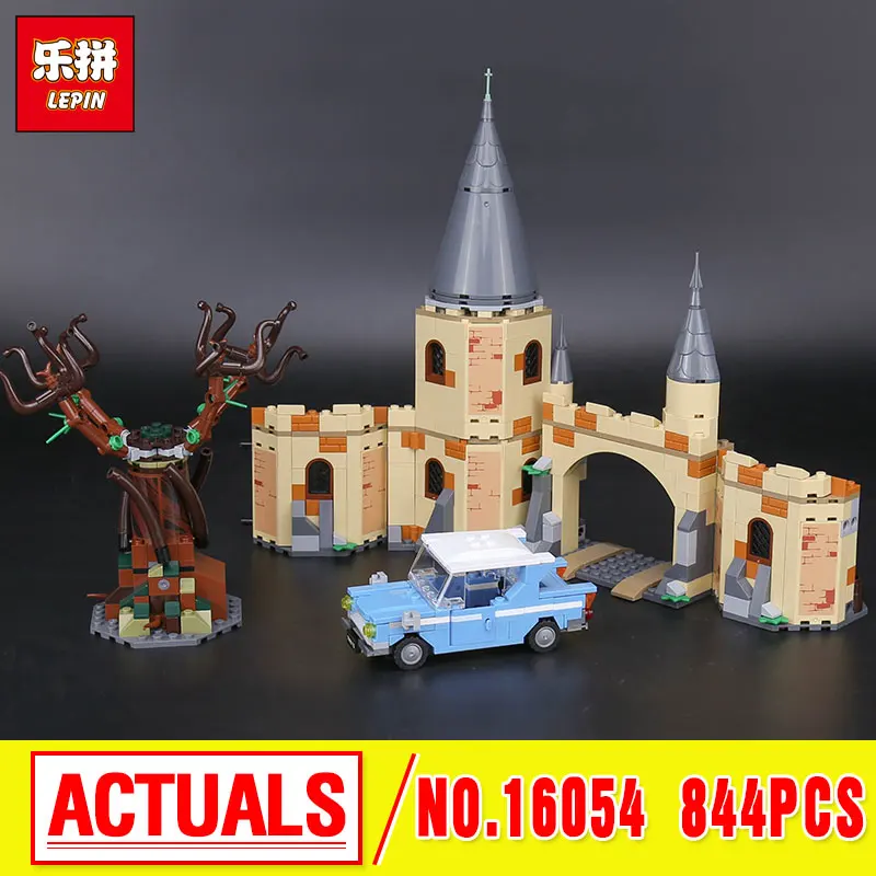 

Lepin 16054 Harry Movie Potter The 75953 Hogwarts Whomping Willow Set Building Blocks Kids Toys Christmas Gifts Model