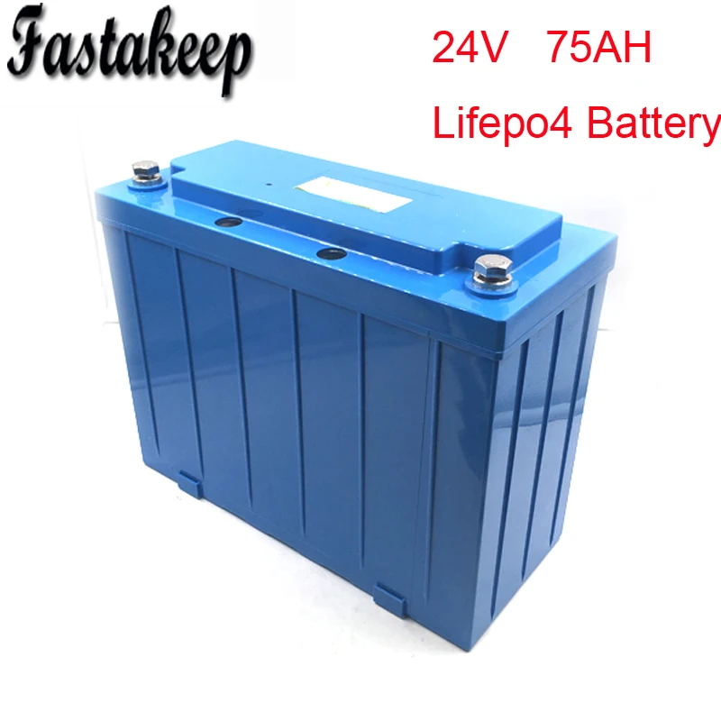 

deep cycle 24v 75ah lifepo4 lithium ion battery pack for solar systems, off-grid system project,golf car,ups