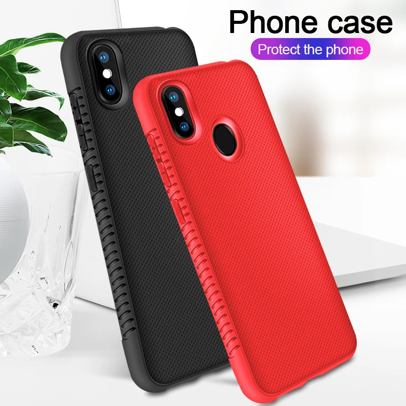 

Soft Silicon Case For Xiaomi Mi A2 Lite MiA2 Mi6X TPU Cover Carbon Fiber Case Redmi 6 Pro 6A 6 5Plus 5 A 4A 4X S2 Note 6 5 Pro