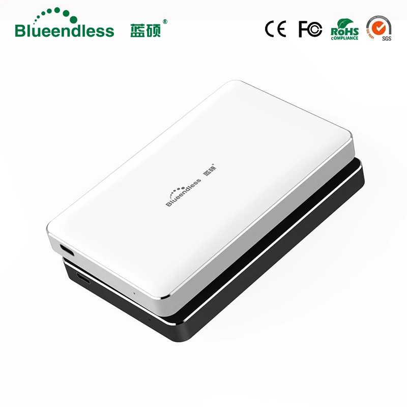 

1TB external hard drive edging operation ABS 2.5"portable hard drive 6gbps High speed usb3.1 type c the hard disk drive 1tb sata
