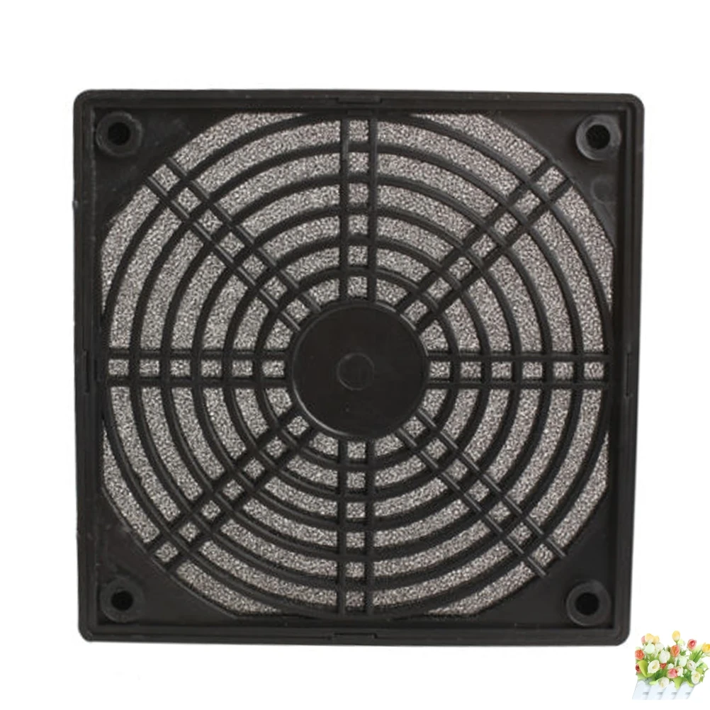 

120 X 120 X 10mm Black Dustproof ABS Plastic Multipurpose High Quality Protector Cover Mesh Case Fan Dust Filter For PC