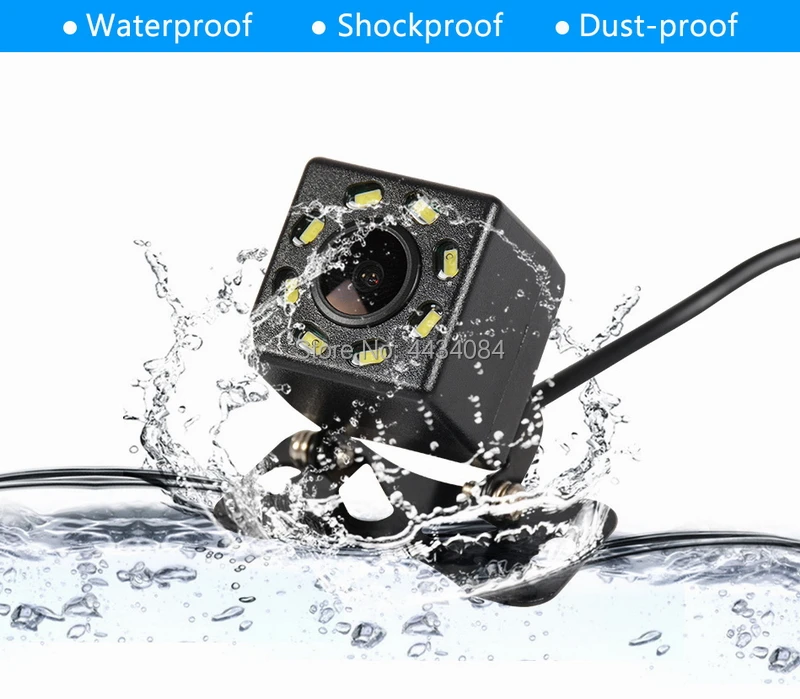 

Ouchuangbo 8 LED reversing camera with reversing guard line function water proof shock proof